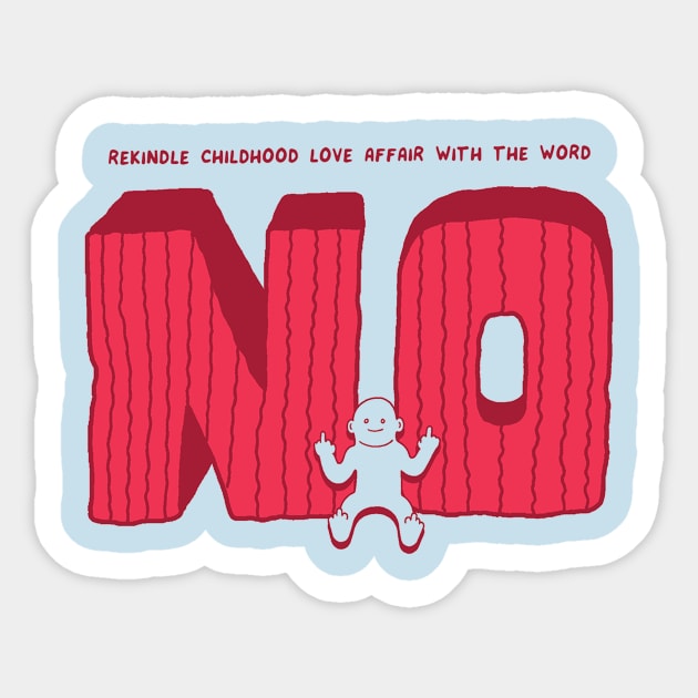 NO Sticker by RaminNazer